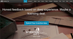 Desktop Screenshot of inventioncity.com